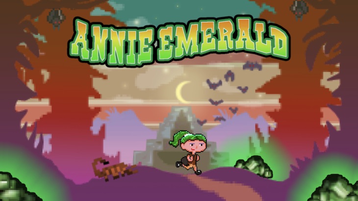 Titel von Annie Emerald. Screenshot: Titel von Annie Emerald.